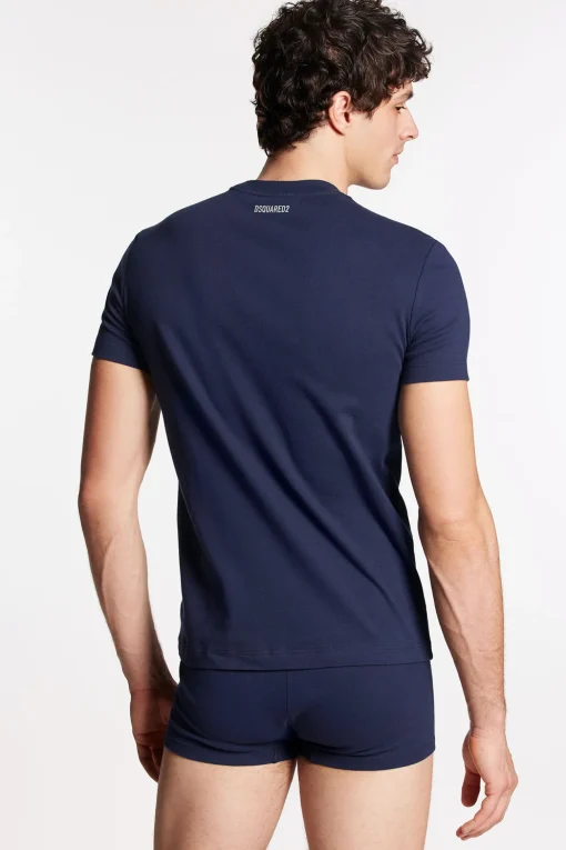 Maxi Logo Round Neck T-Shirt