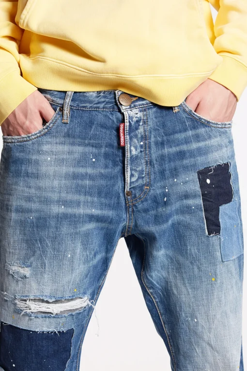 Medium Patch Wash Roadie Jeans