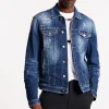 Medium Red Spots Wash Dan Jean Jacket