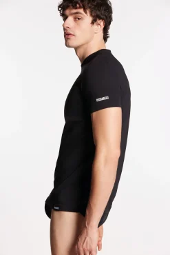 Mini Dsquared2 Basic Round Neck T-Shirt