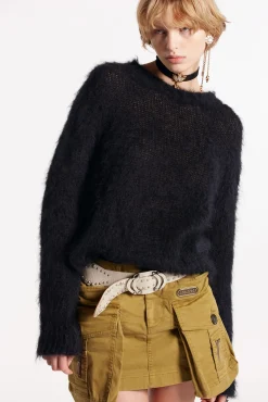 Mohair Crewneck Knit