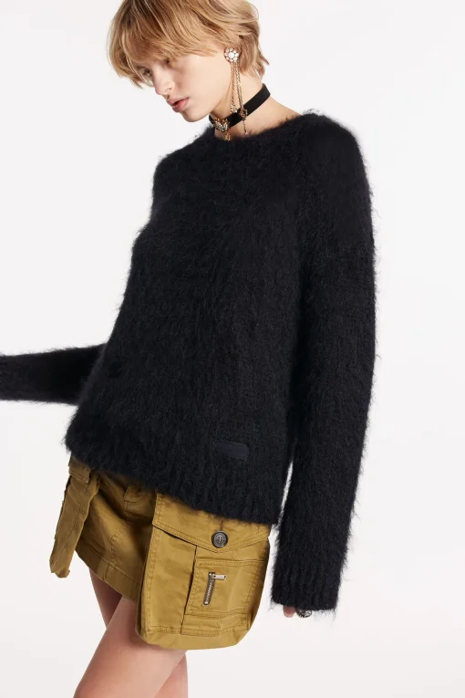 Mohair Crewneck Knit
