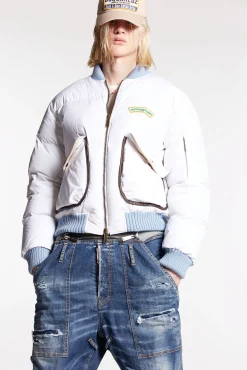 Mother Fluff Puff Bomber Jacket