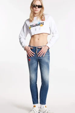 Pac-Man Medium Wash Cool Girl Jeans