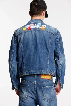 Pac-Man Medium Wash Dan Jean Jacket