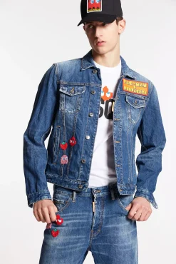 Pac-Man Medium Wash Dan Jean Jacket