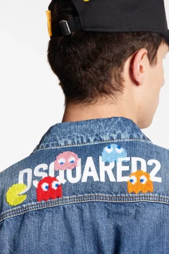 Pac-Man Medium Wash Dan Jean Jacket