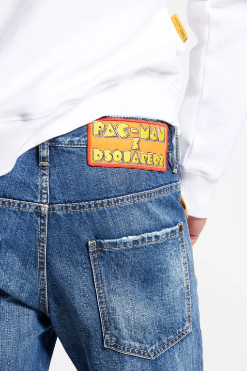 Pac-Man Medium Wash Skater Jeans