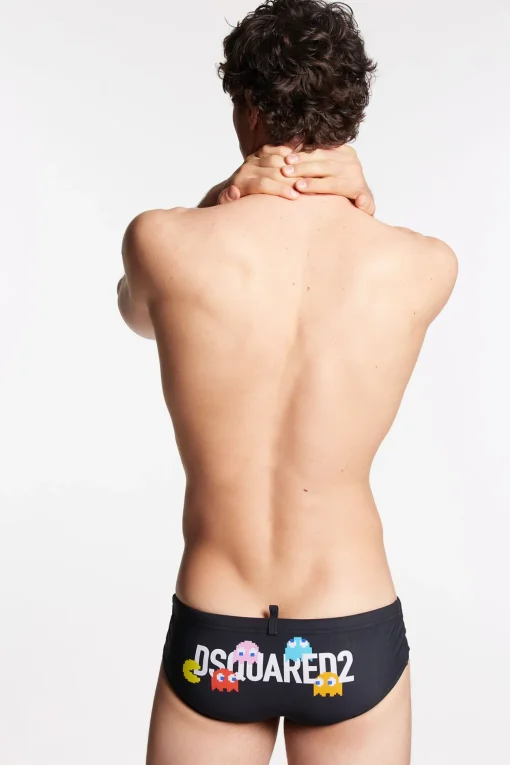 Pac-Man Swim Brief