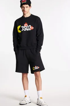 Pac-Man Wash Relaxed Shorts