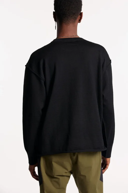 Patch Pocket Crewneck Knit
