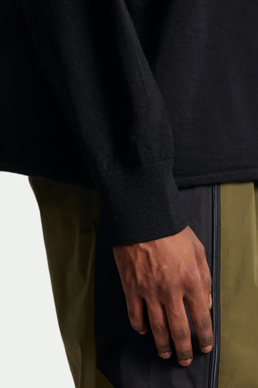 Patch Pocket Crewneck Knit