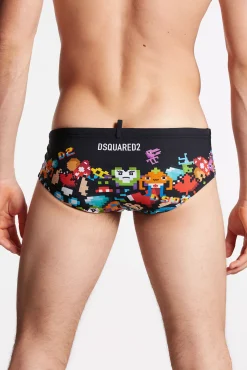 Pixel Gamer Swim Brief