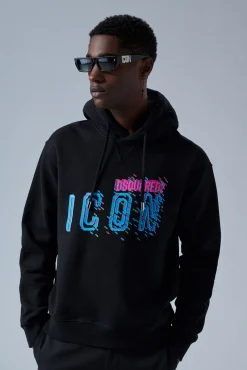 Pixeled Icon Cool Hoodie