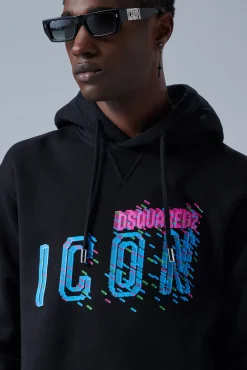 Pixeled Icon Cool Hoodie