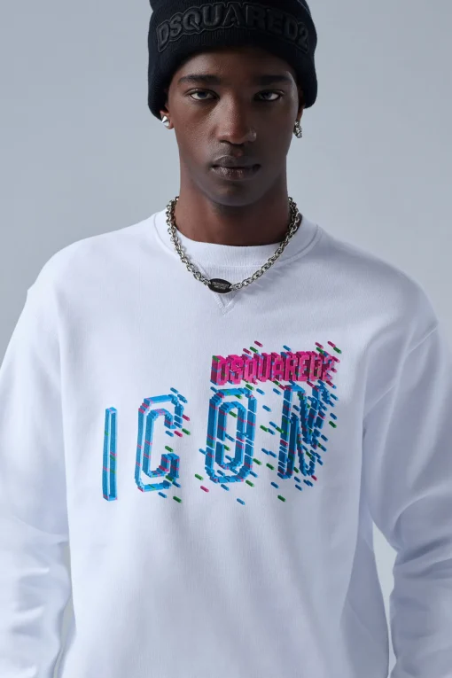 Pixeled Icon Cool Sweatshirt