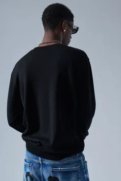 Pixeled Icon Crewneck Knit