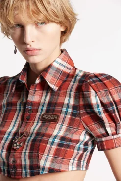 Rusty Check Mini Shirt