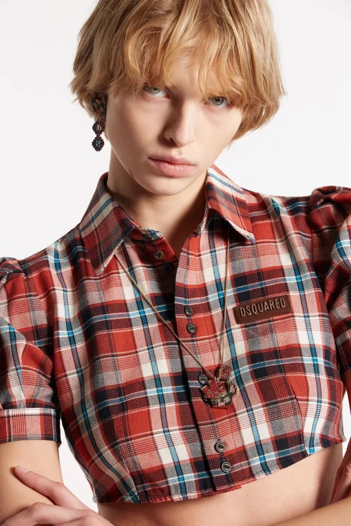 Rusty Check Mini Shirt