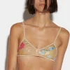 Sequins Tulle Bandeau Top