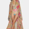 Sequins Tulle Kaftan
