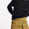 Sexy Cargo Mini Skirt