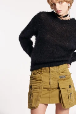 Sexy Cargo Mini Skirt