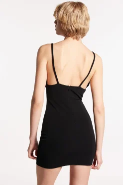 Strap Mini Dress