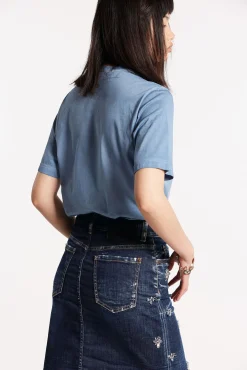 Super Negative Dyed Easy T-Shirt
