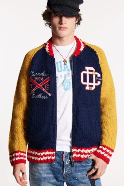 Varsity Cardigan Knit