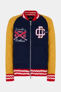 Varsity Cardigan Knit