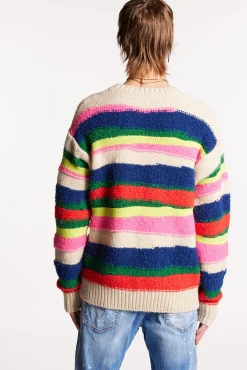 Waved Stripes Knit