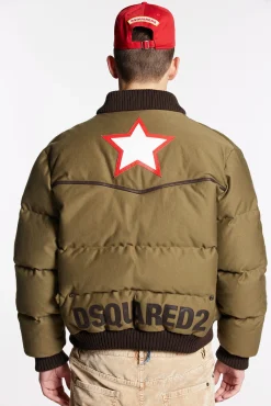 Western Puff Bomber Jacket